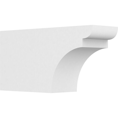 Ekena Millwork Standard Yorktown Architectural Grade PVC Rafter Tail, 6"W X 10"H X 20"L RFTP06X10X20YOR